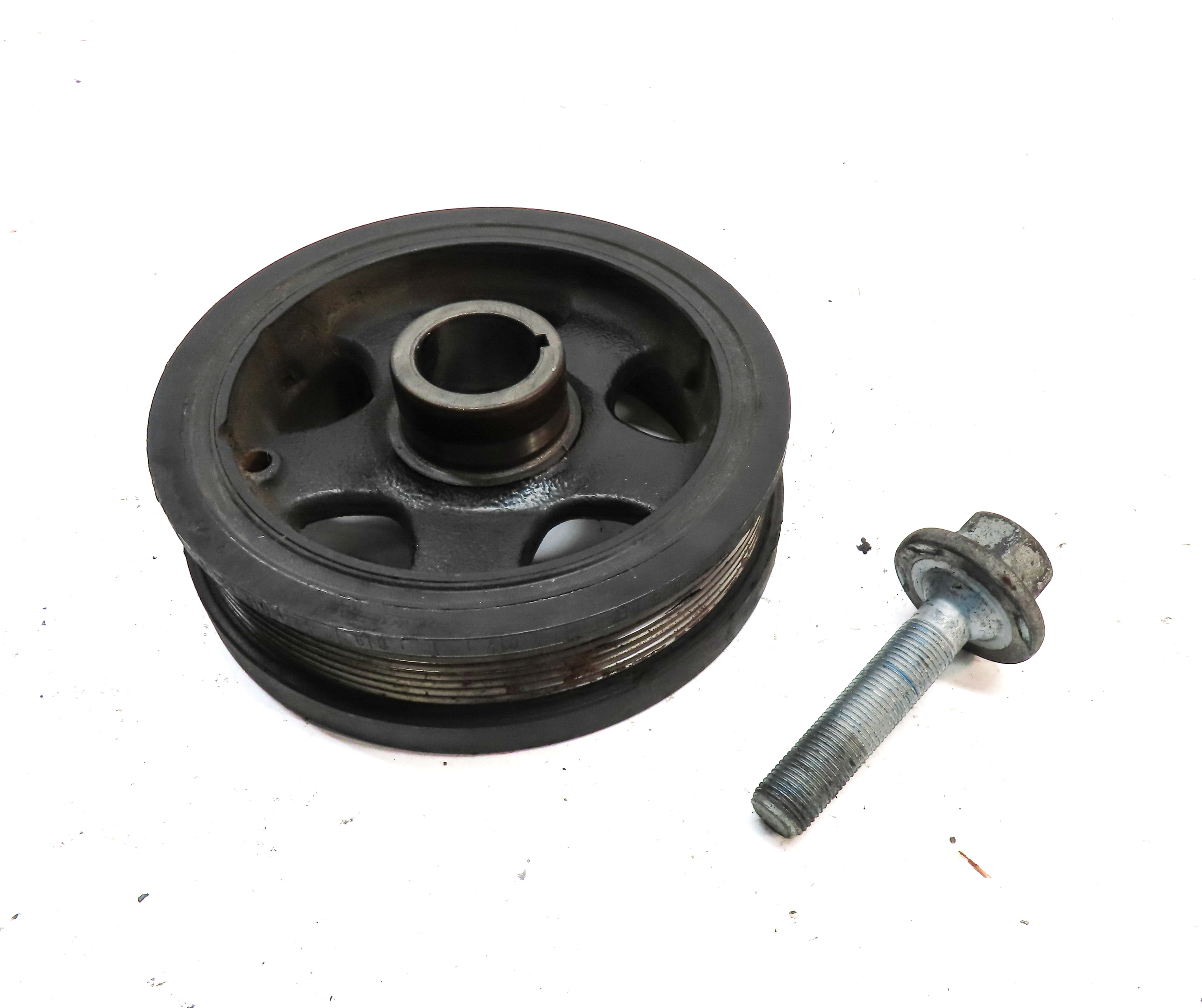 2003-2006 PORSCHE CAYENNE (955) 4.5L M48 HARMONIC BALANCER PULLEY (NON TURBO) — exact item pictured